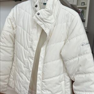 Columbia Snowy White Quilted Jacket
